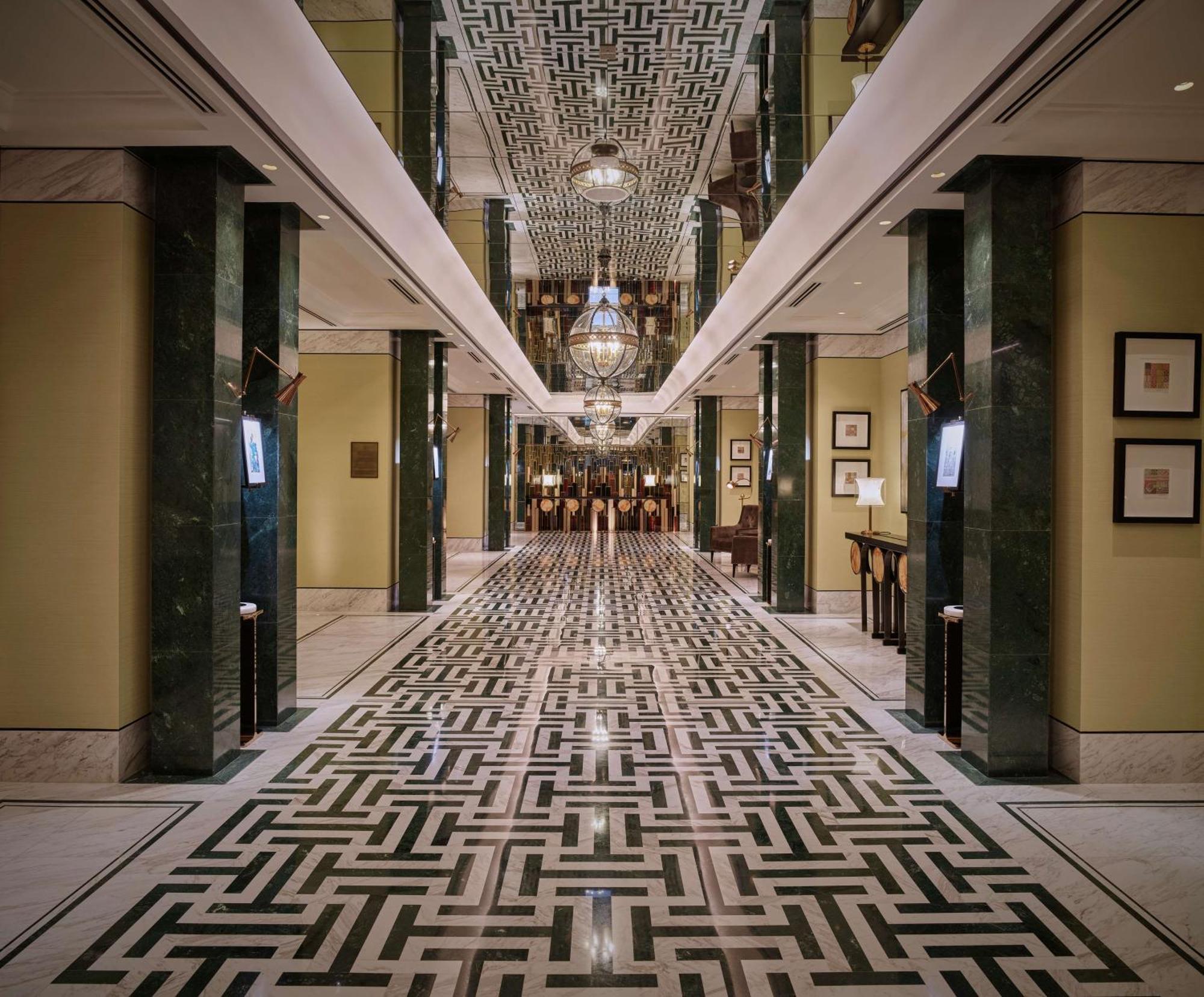 Waldorf Astoria Dubai International Financial Centre Hotel Exterior foto The lobby